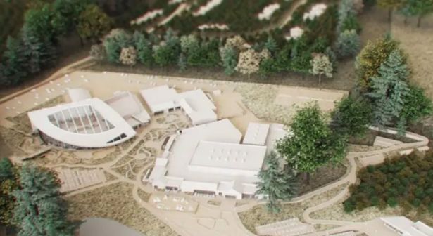 تم عرض فيديو Flythrough الذي تم إنشاؤه بواسطة الكمبيوتر لخطط قرية Holiday Parcs الأولى في اسكتلندا في الحدود.
