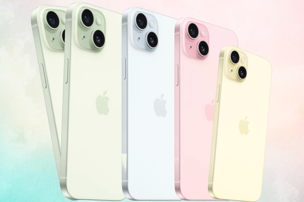 ألوان باستيل iPhone 15