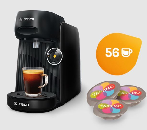Tassimo's Finesse ودية - حزمة القهوة السوداء و 