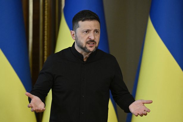 Volodymyr Zelensky 'Out -Out -Out -Out -Out -out