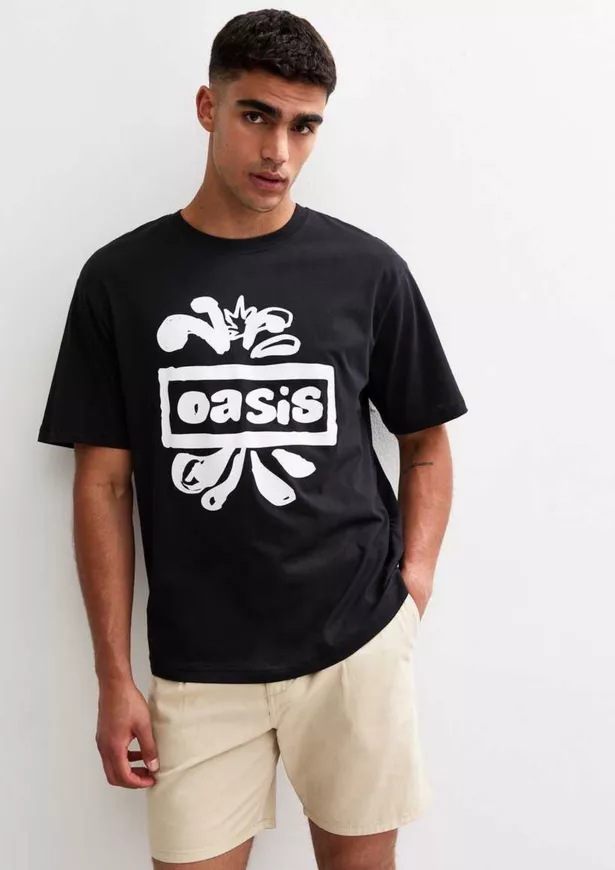 نظرة جديدة فقط وأولاد Black Oasis طباعة تي شيرت قصير الأكمام - 22 جنيهًا إسترلينيًا
