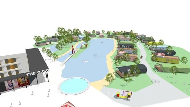 إعادة التطوير المقترح ل Cleothorpes Island Island
