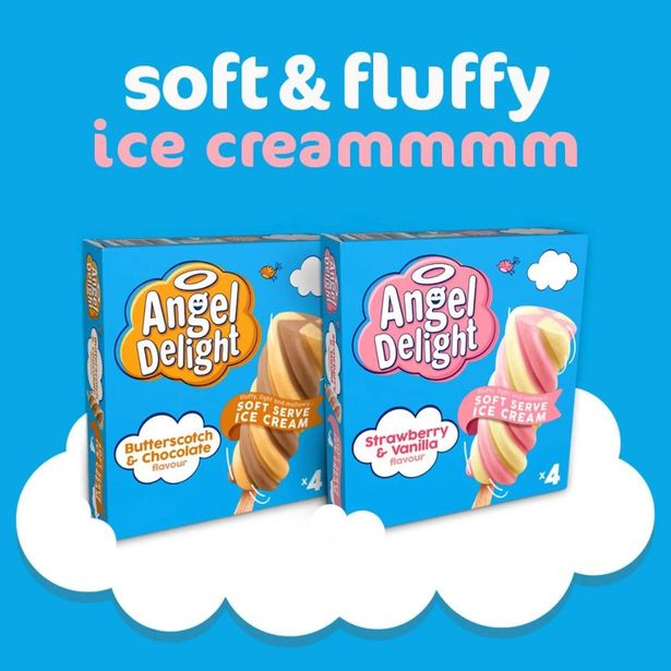 يمكن لعشاق Angel Delight الاختيار من بين مجموعتين مختلفتين من نكهة