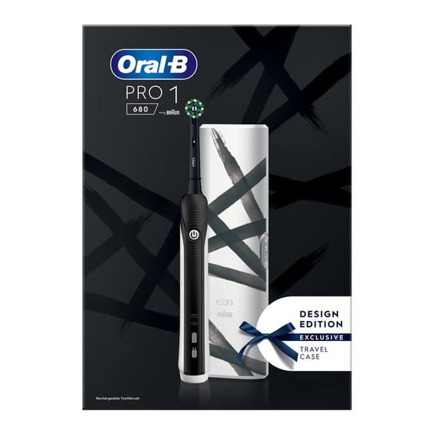 Oral-B Pro Series 1 680 فرشاة أسنان كهربائية + حالة سفر