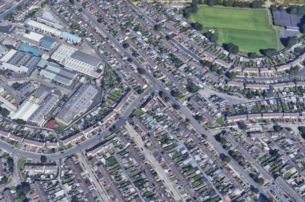 صورة جوية للمنطقة 