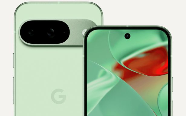 Green Google Pixel 9 Smartphone