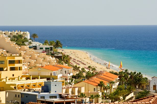 منظر جوي ل fuerteventura 