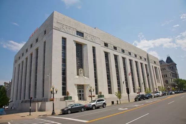 The James T. Foley US Courthouse في ألباني ، نيويورك