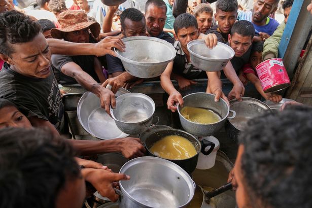 محطة الإغاثة تنفد من الطعام في غزة