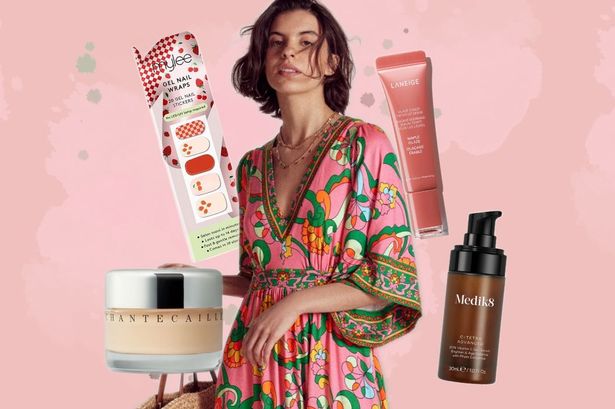 منتجات الجمال والأزياء Flatlay
