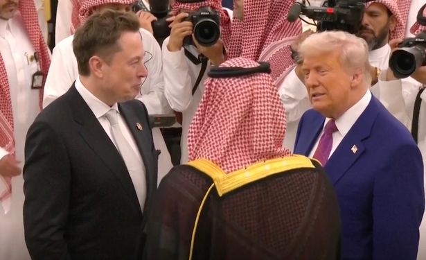 يلتقي دونالد ترامب وإيلون موسك محمد بن سلمان في المملكة العربية السعودية