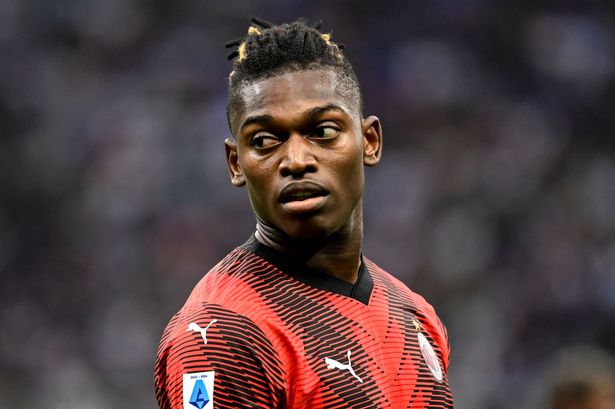 Rafael Leao من AC Milan خلال مباراة كرة القدم في دوري الدرجة الأولى