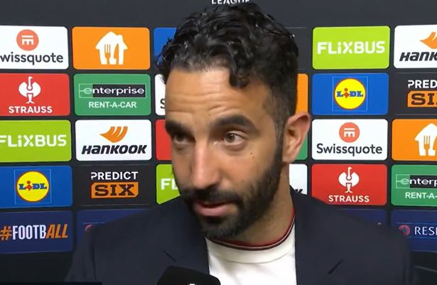 روبن أموريم يتحدث في مقابلة ما بعد المباراة