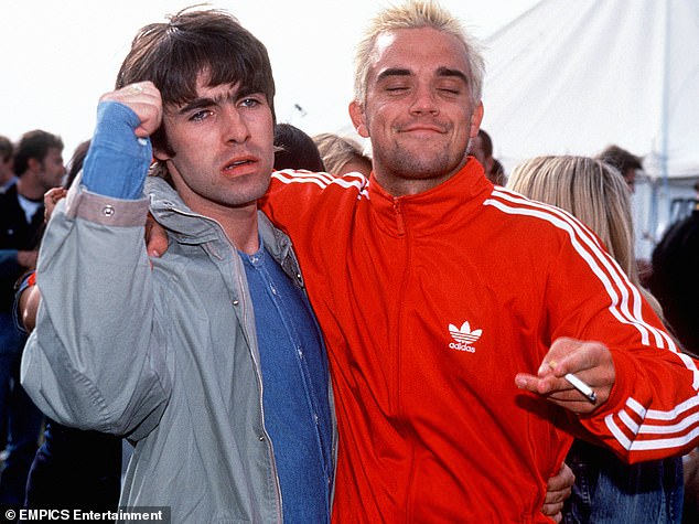 يتميز عمل الألبوم الفني بملابس التتبع الأحمر التي ارتدتها روبي الشهيرة إلى مهرجان Glastonbury في عام 1995 ، حيث شارك في شركت بقوة مع رجل الأمامي للواحة والواحات لفترة وجيزة
