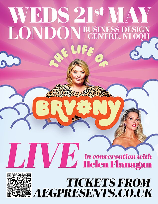 تتوفر التذاكر لأول مرة في عرض Bryony Live Show ، مع ضيف خاص هيلين فلاناغان. تأمين مقعدك هنا.