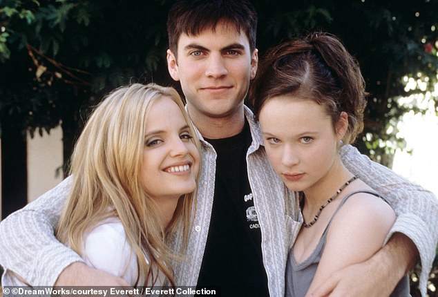 Mena Suvari ، Wes Bentley و Birch في عام 1999 الجمال الأمريكي