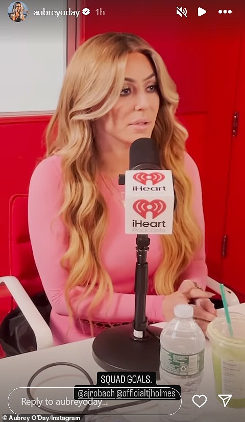 وقالت خلال حلقة أول من Amy Robach و TJ Holmes التي تغطي التجربة ، بعد أن شاركت مؤخرًا مقطع فيديو على وسائل التواصل الاجتماعي من نيويورك: