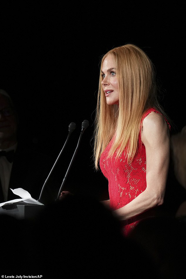عندما قبلت جائزة Kering Women in Motion لعام 2025 ، قالت نيكول إنها ستواصل استخدام منصتها للقتال من أجل استمرار المساواة بين الجنسين في صناعة السينما