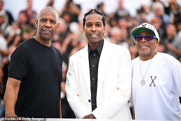 دنزل واشنطن ، A $ AP Rocky و Spike Lee صنع لثلاثي رائع في المهرجان