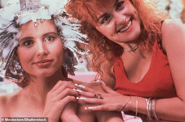 استند الفيلم إلى أغاني براون من EP لعام 1984 بعنوان Goddess in Progress - ولكن تم قصفها في شباك التذاكر عند إصدارها ؛ شوهد أعلاه في فيلم 1988 مع Geena Davis