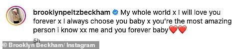 بدا أنه أوضح مشاعره في أحدث فيديو له على Instagram وتسمية التوضيح