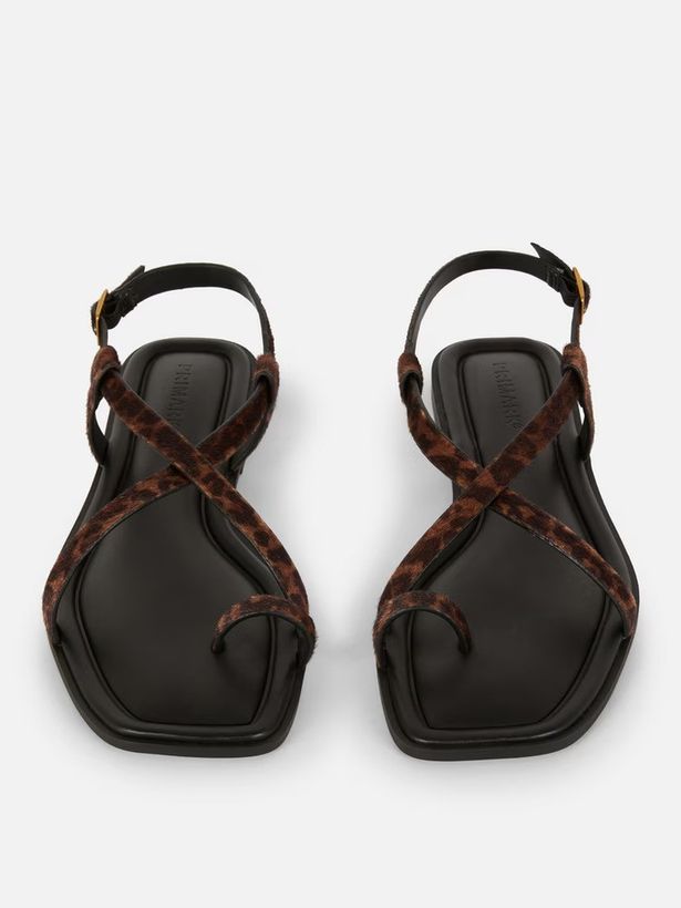 Primark من Primark Paula Echevarría Strappy Toe Loop Sandals