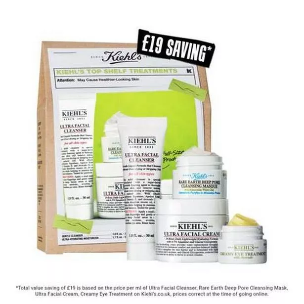 علاجات الرف العليا في Kiehl