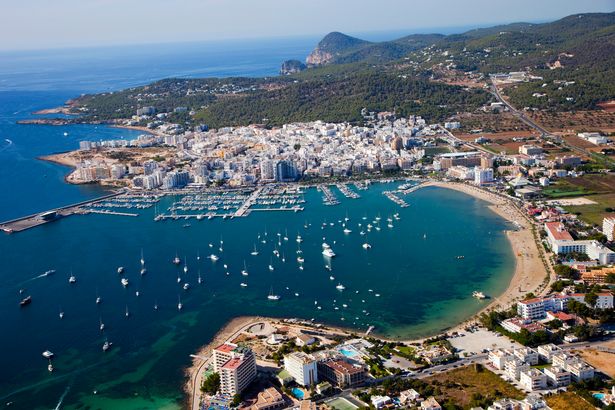 Sant Antoni de portmany.ibiza.balearic Islands.spain.