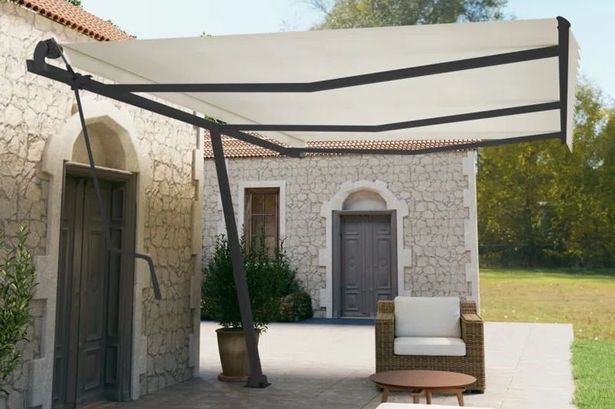 Wayfair قابلة للسحب حديقة المظلة