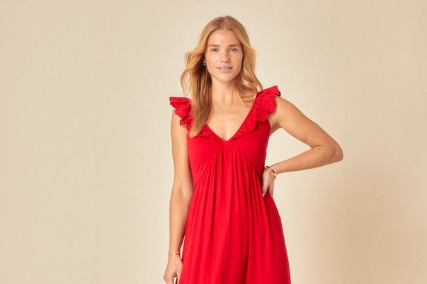ريد jojo sweetheart maxi فستان