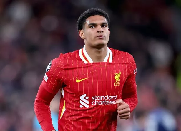 ليفربول ، إنجلترا - 11 مارس: جاريل قوانسا من ليفربول يركض خلال دوري أبطال أوروبا 2024/25 دوري أبطال أوروبا 2024/25 من 16 مباراة في مباراة مباراة ثانية بين ليفربول FC و Paris Saint -Germain في Anfield في 11 مارس 2025 في ليفربول ، إنجلترا. (تصوير إد سايكس/SportsPhoto/Allstar عبر Getty Images)