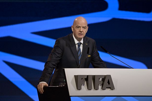 رئيس FIFA جياني إنفانتينو