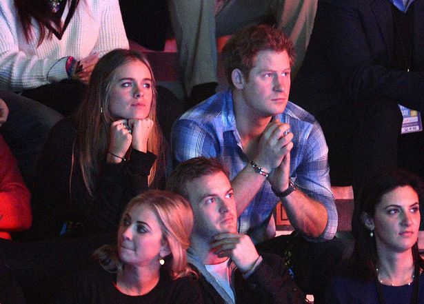 Cressida مع Ex Harry في عام 2014