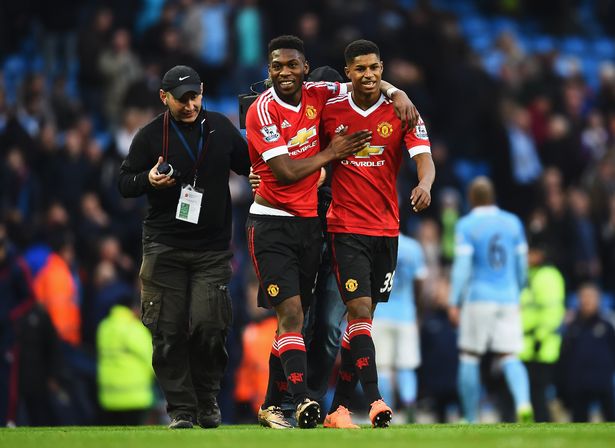 تيموثي فوسو مينساه وماركوس راشفورد معًا في مانشستر يونايتد
