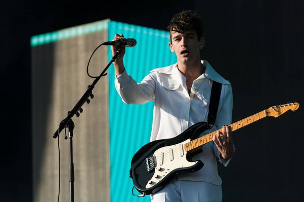 GLASTONBURY ، إنجلترا - 25 يونيو: ماثيو هيلي من 