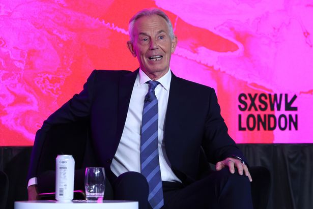 صورة توني بلير في SXSW London