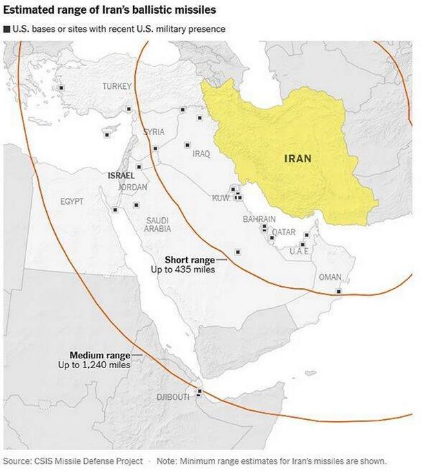 خريطة إيران