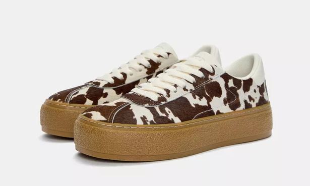 Pull & Bear Cowwhide Leather Contenters 