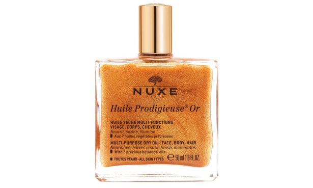 Nuxe Huile Prodigieuse® أو زيت جاف متعدد الأغراض متلألئ