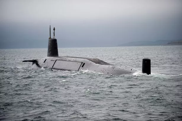 الغواصة النووية البريطانية HMS Vanguard
