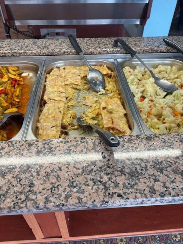 الطعام المعروض خلال عطلة سوزان