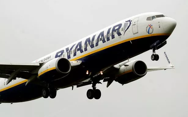 صورة رحلة Ryanair في الهواء