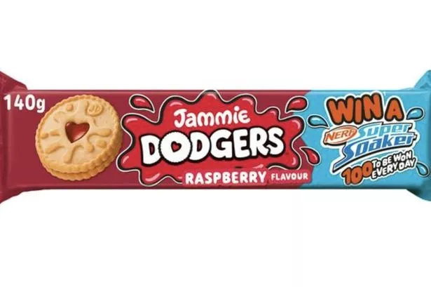 نكهة Raspberry Jammie Dodgers