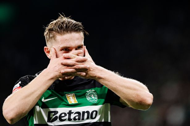 Viktor Gyokeres في العمل من أجل الرياضة