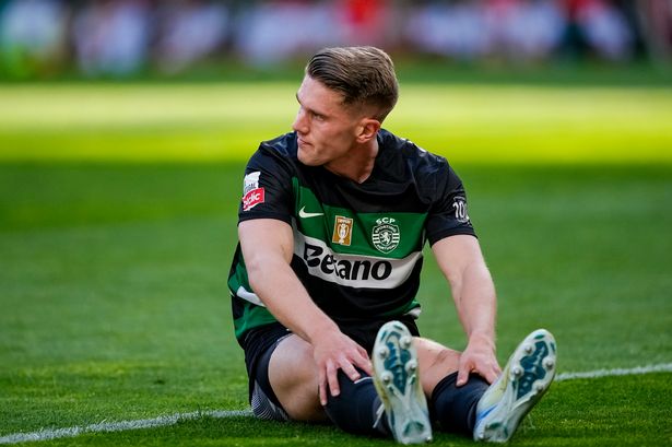 Viktor Gyokeres of Sporting خلال مباراة Liga Portugal Betclic بين Sporting Clube de Portugal و Vitoria SC في Estã¡dio josã © Alvalade في 17 مايو 2025 في لشبونة ، البرتغال
