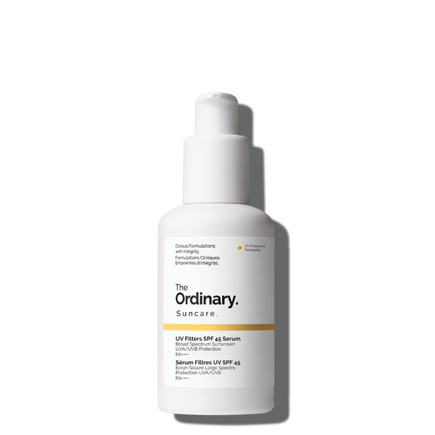 مرشحات الأشعة فوق البنفسجية العادية SPF 45 مصل