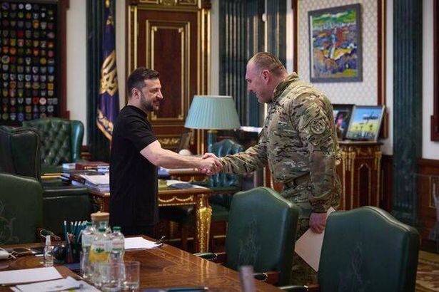 الرئيس الأوكراني فولوديمير زيلنسكي