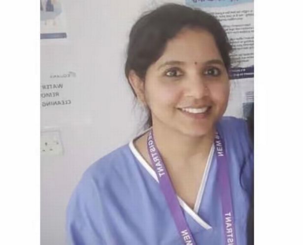 صورة ممرضة NHS Renjitha Gopakumaran