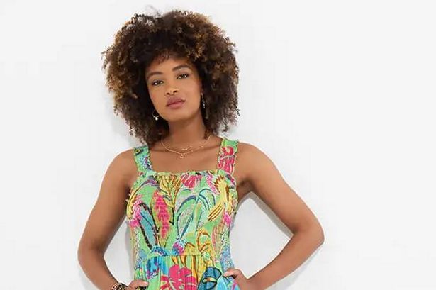 Joe Browns بذلة طباعة استوائية
