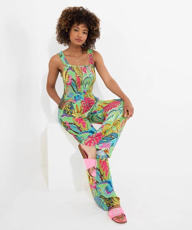 Joe Browns بذلة طباعة استوائية